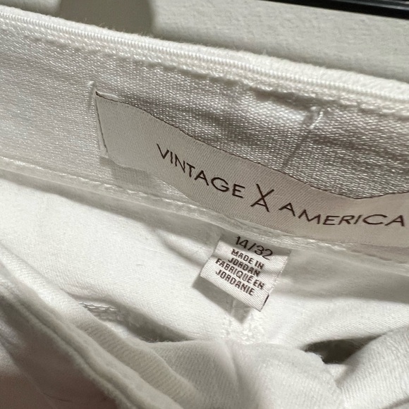 New washed once Vintage America White jeans. - Picture 3 of 7